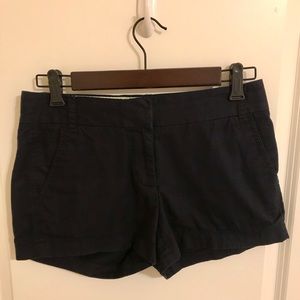 J. Crew Navy Chino Shorts